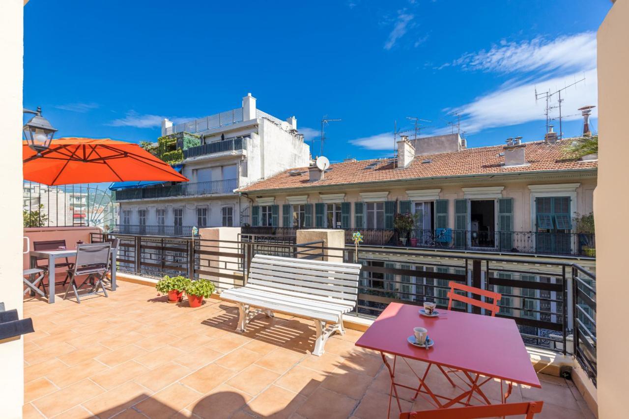 Open Sky Terrace Downtown Leilighet Nice